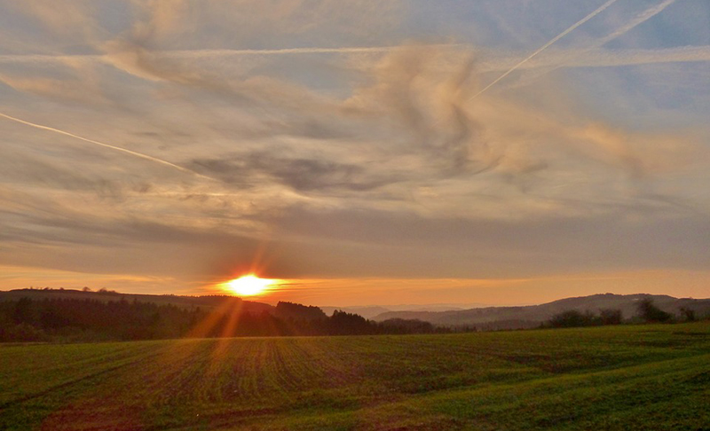 Luxembourg-sunset Luxembourg-sunset