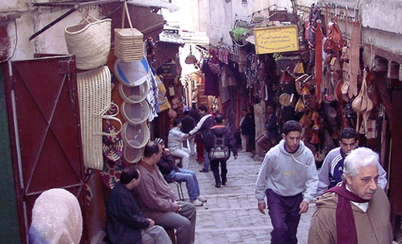 Fes-Souk-Scene Fes-Souk-Scene