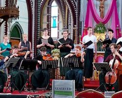 First to arrange choir tours to Myanmar After an optimistic announcement by Nobel Peace Prize-winner Aung San Suu Kyi and an historic visit by Secretary of State Hillary Clinton, Classical Movements begins working in Myanmar (formerly Burma) with a major tour by Yale Schola Cantorum, the Masaaki Suzuki-led Juilliard415 and alumni from the University of Michigan.