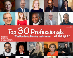 Musical America: Top 30 Professionals of the Year In 2021, Neeta Helms, founder and president of Classical Movements, was named one of Musical America’s “Top 30 Professionals of the Year,”. This was the second time Helms was awarded this honor.